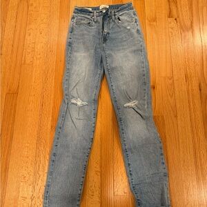 High Rise 90s Slim Jeans Size 00L